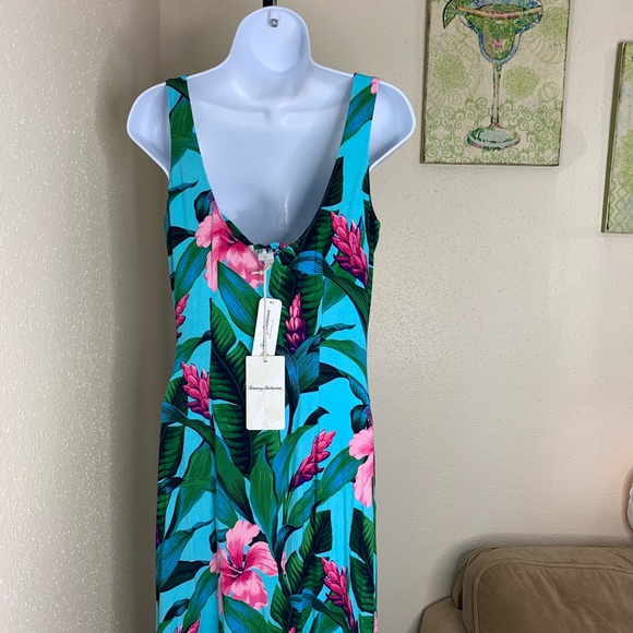 NWT Tommy Bahama Tulum Bloom Maxi Dress XS - Picture 6 of 8